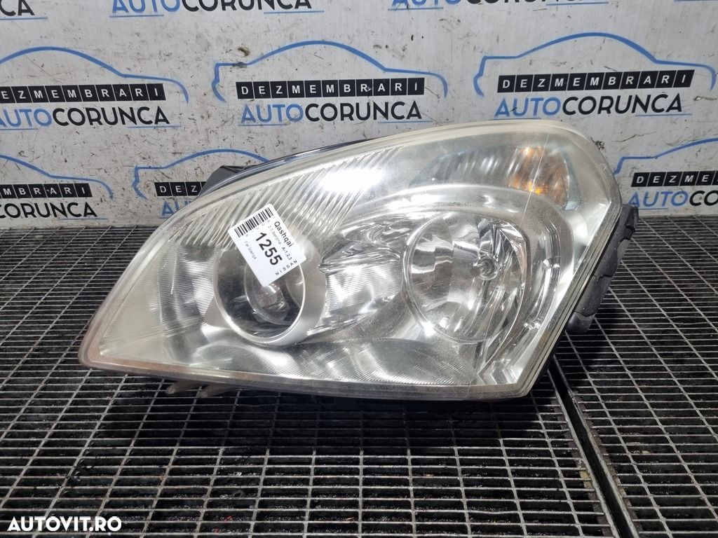 Far Stanga Nissan Qashqai 2007 - 2010 SUV 4 Usi (1255) Fara xenon - 1