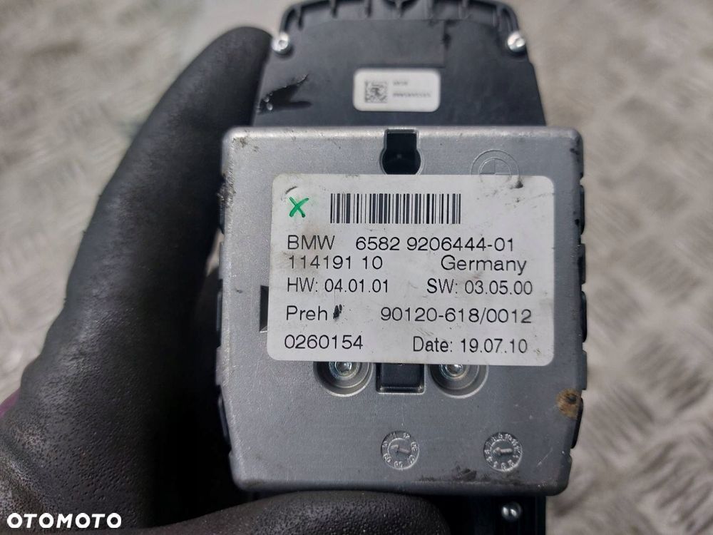 PANEL + WYŚWIETLACZ + CZYTNIK IDRIVE BMW F10 520d 9206444 9233010 - 4