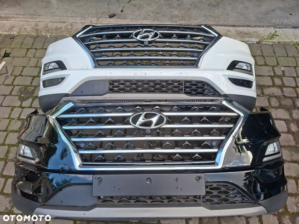 HYUNDAI TUCSON III 3 LIFT 18- ZDERZAK PRZÓD PRZEDNI Kompletny czarny biały siwy szary pae pyw x5r