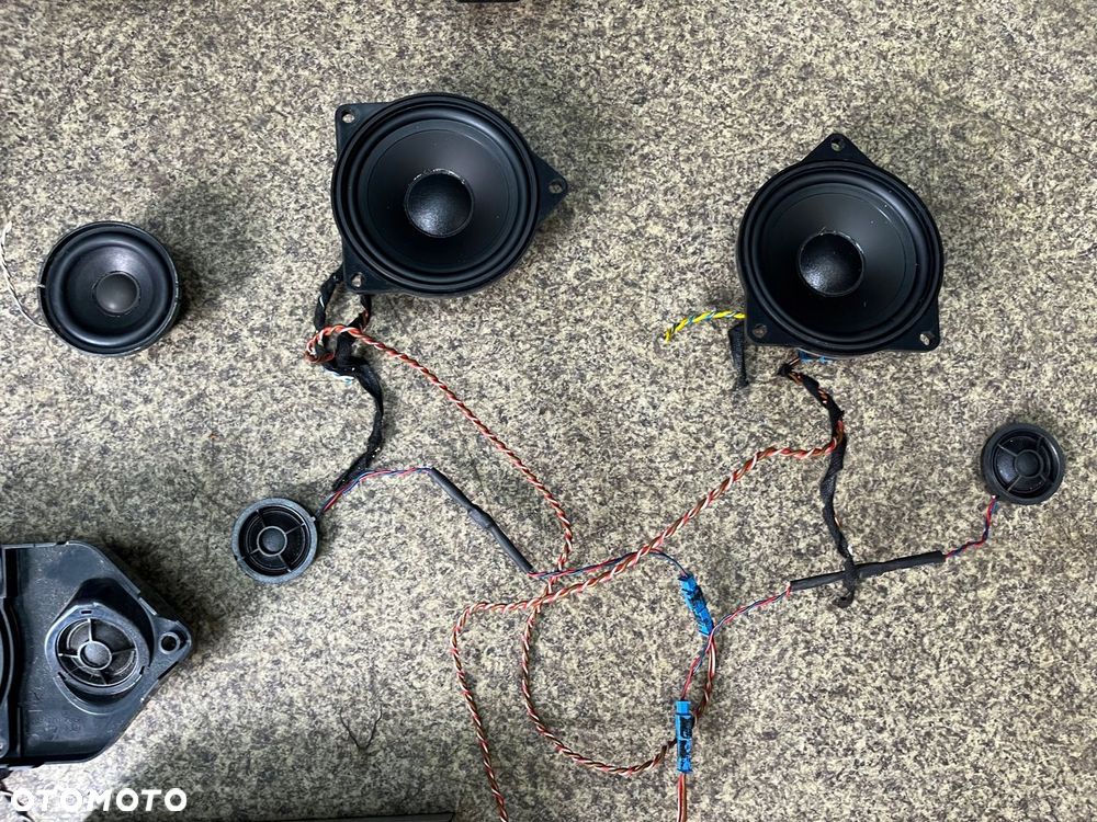 Glosniki glosnik wzmacniacz HiFi subwoofer syczki zestaw audio BMW E70 X5 - 3