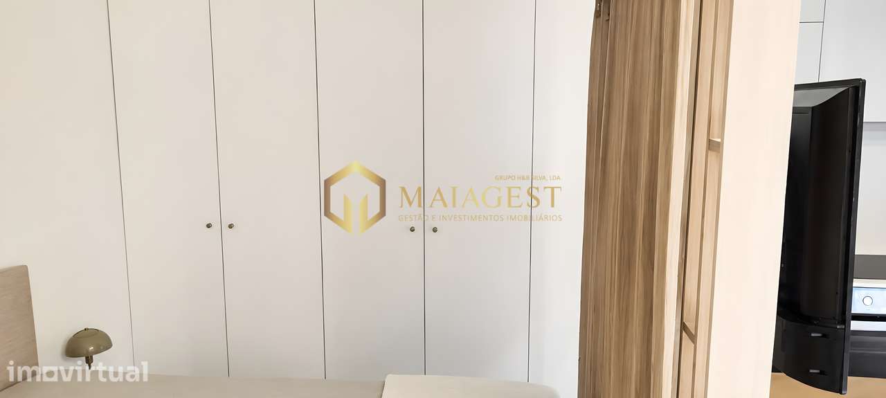 Apartamento T1 Mobilado e Equipado em Leça da Palmeira - Grande imagem: 2/11
