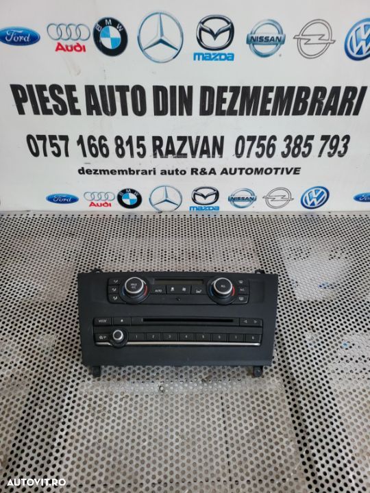 Modul Panou Comanda Clima Interfata Navi Bmw X3 F25 X4 F26 Dezmembrez X3 F25 Cod 9287628 - 1
