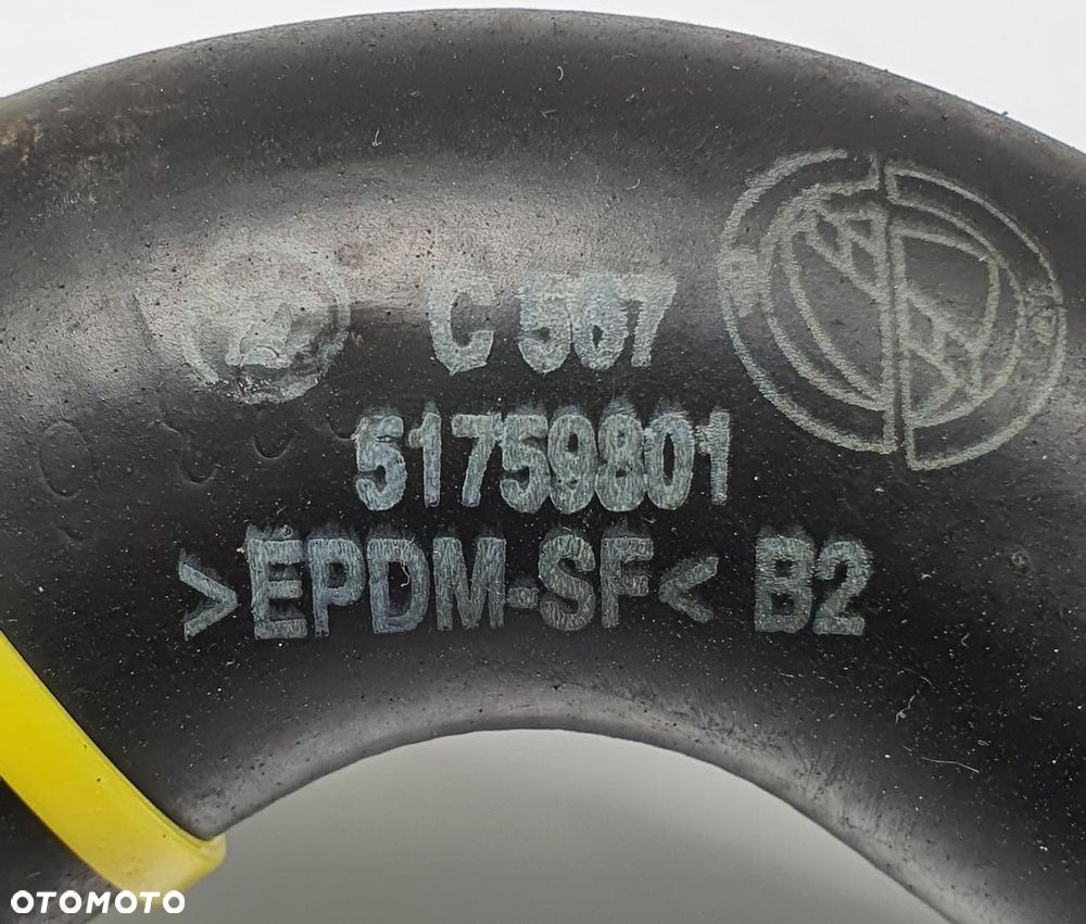 PRZEWÓD RURA RURKA WODY FIAT PANDA II 1.1 8V 51759801 - 2