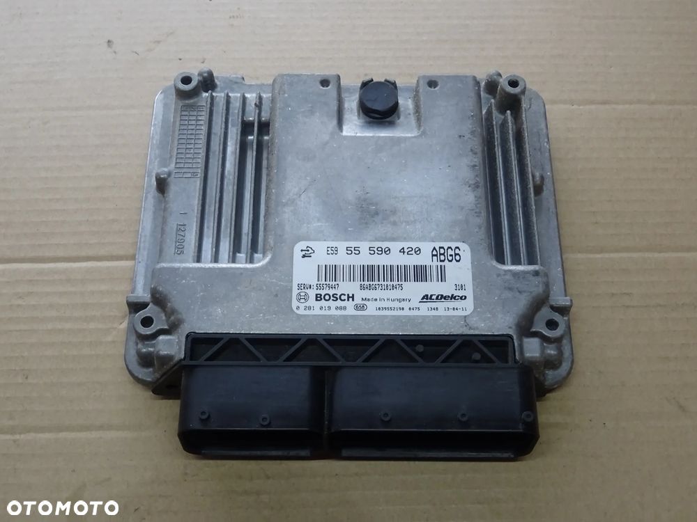 KOMPUTER STEROWNIK SILNIKA 2,0 CDTI OPEL INSIGNIA A ASTRA J ZAFIRA C CORSA E59 EDC17C59 - 1