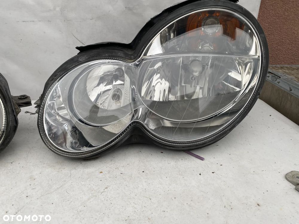lampy mercedes sportcoupe w203 H7 komplet eu całe - 2