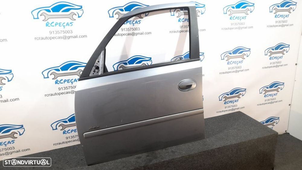 PORTA FRONTAL FRENTE ESQUERDA OPEL MERIVA A X03 FECHO ELEVADOR MOTOR PUXADOR VIDRO - 2