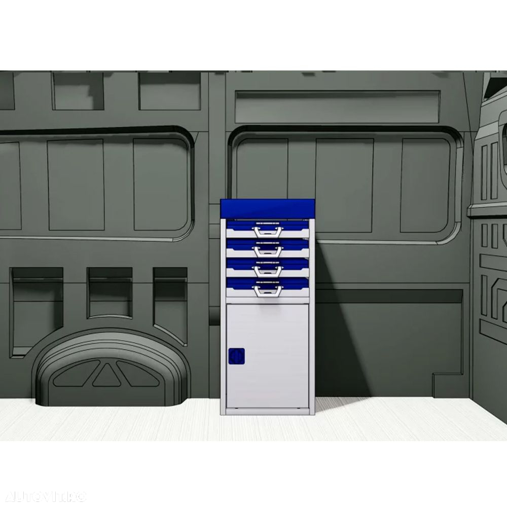 Mobilier autoutilitare - Sistem modular de 0,5m PROVAN 050-003 - 6