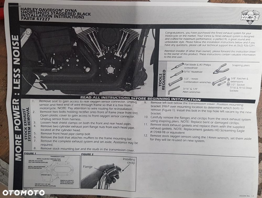 Tłumiki basowe Vance Hines Shortshots Harley Davidson Dyna 1800-1417 - 14