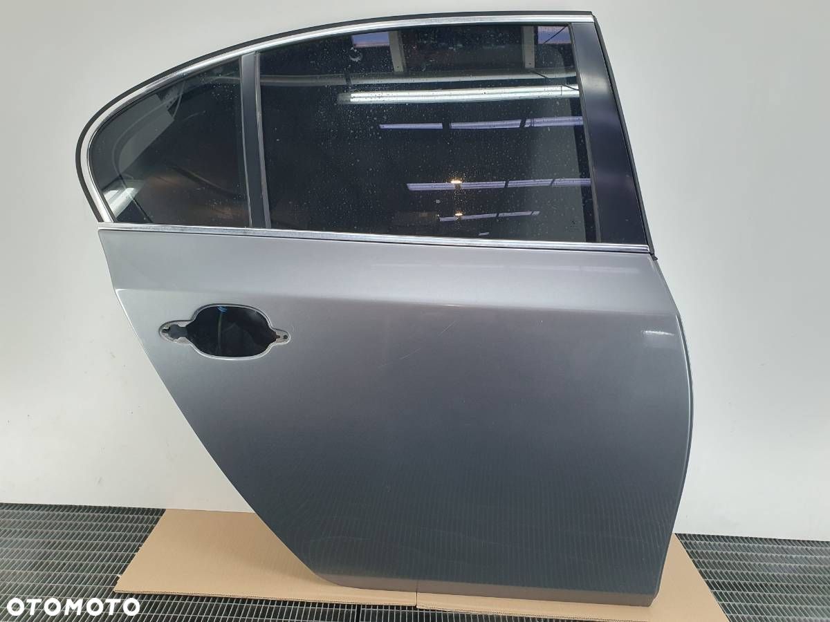 DRZWI TYŁ TYLNE PRAWE BMW E60 SPACEGRAU METALIC - 1