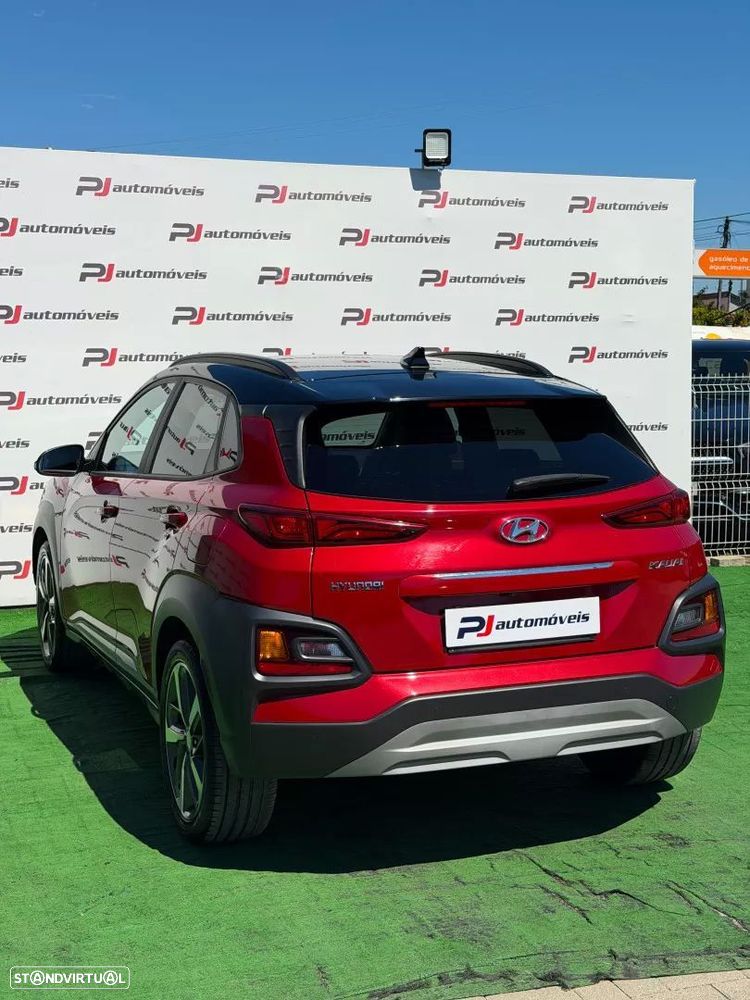 Hyundai Kauai 1.0 T-GDi Premium Pele/Tec.Vermelho - 9
