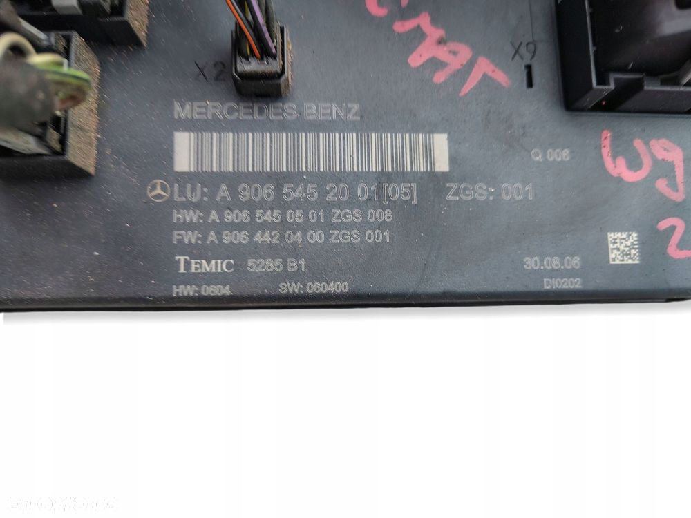 MODUŁ SAM BSI A9065452001 MERCEDES SPRINTER W906 - 4