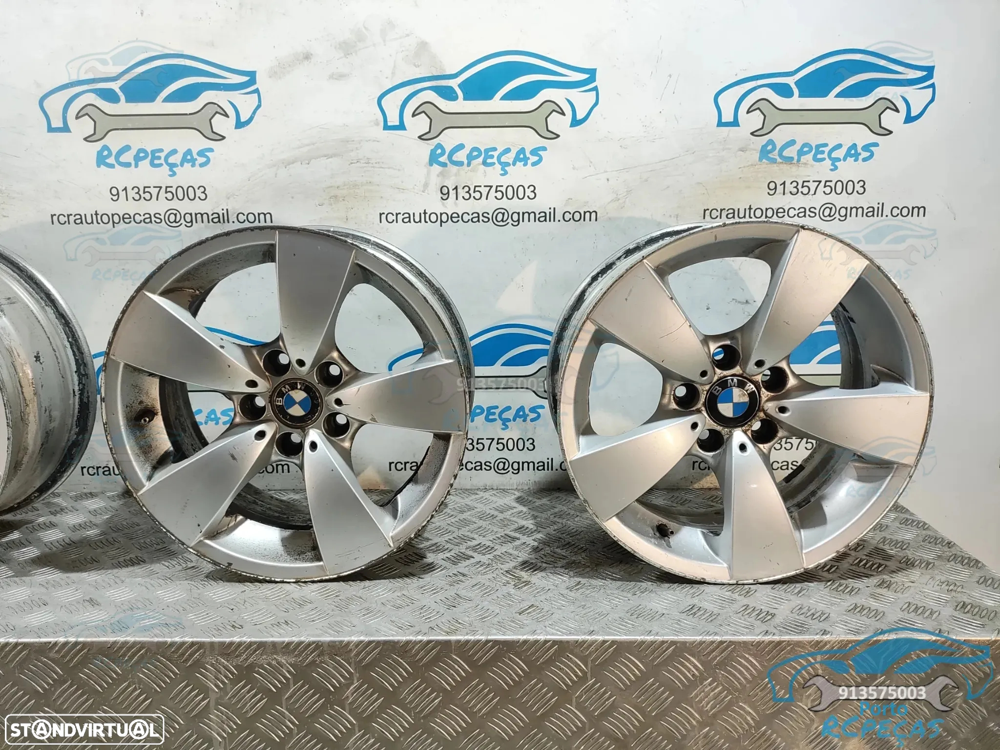 Jantes 17" BMW Serie 5 - E60 | E61 - Originais - 7,5J | ET20 | 5x120 - 17 Polegadas | 36116762001 | 6762001 | Jante | 5 x 120 - 5