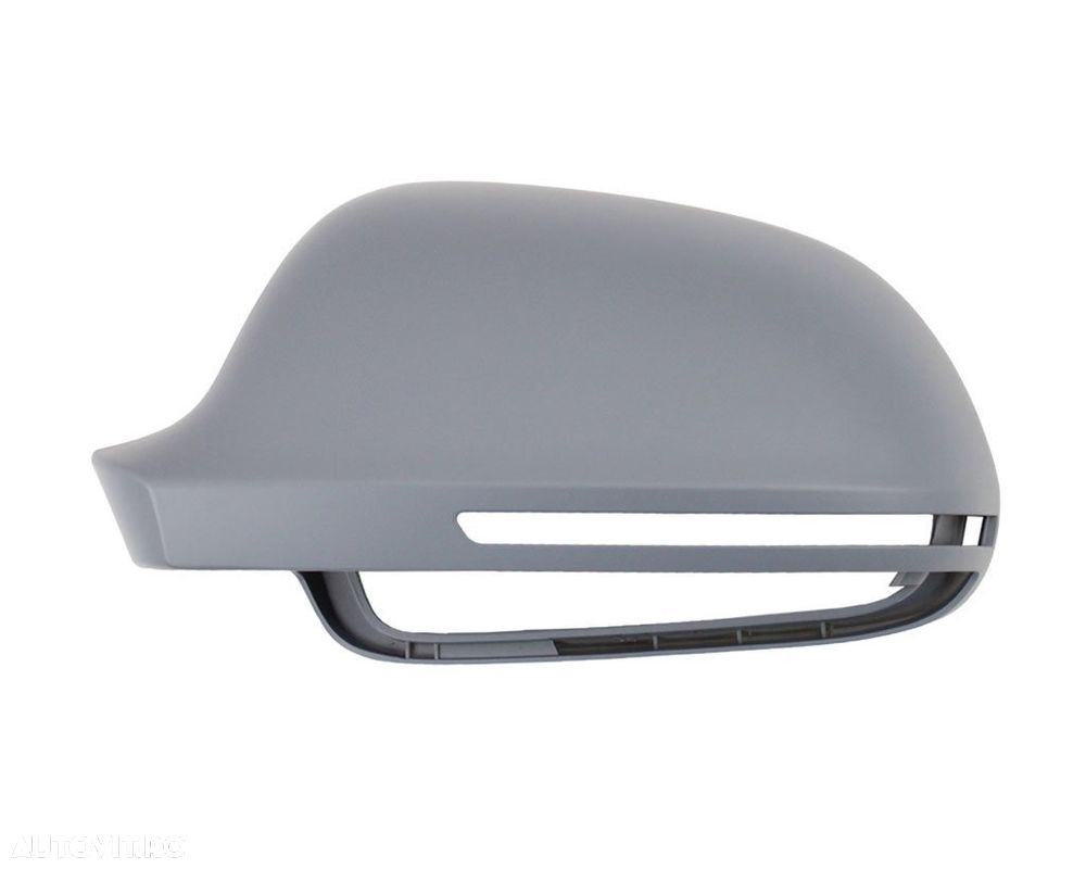 Carcasa oglinda exterioara Audi A3 (8P) 04.2008-2010, A4/S4 (B8), 11.07-2009 Sedan 2008-2010 Combi, A5/S5 (B8), 03.07-2010, A6 (C6), 10.08-03.11, A8 (D3), 2008-01.2010, Q3 (8U), 06.11-02.15, stanga/dreapta - 1