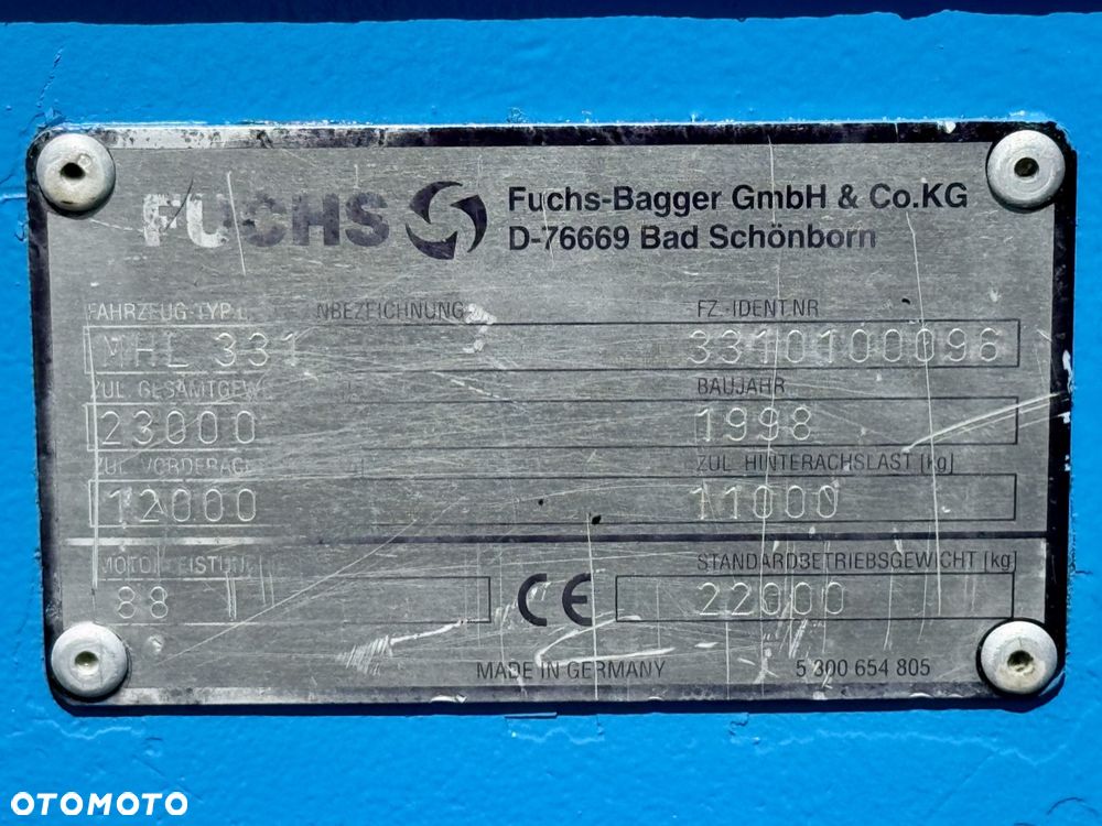 Fuchs MHL331 - 9