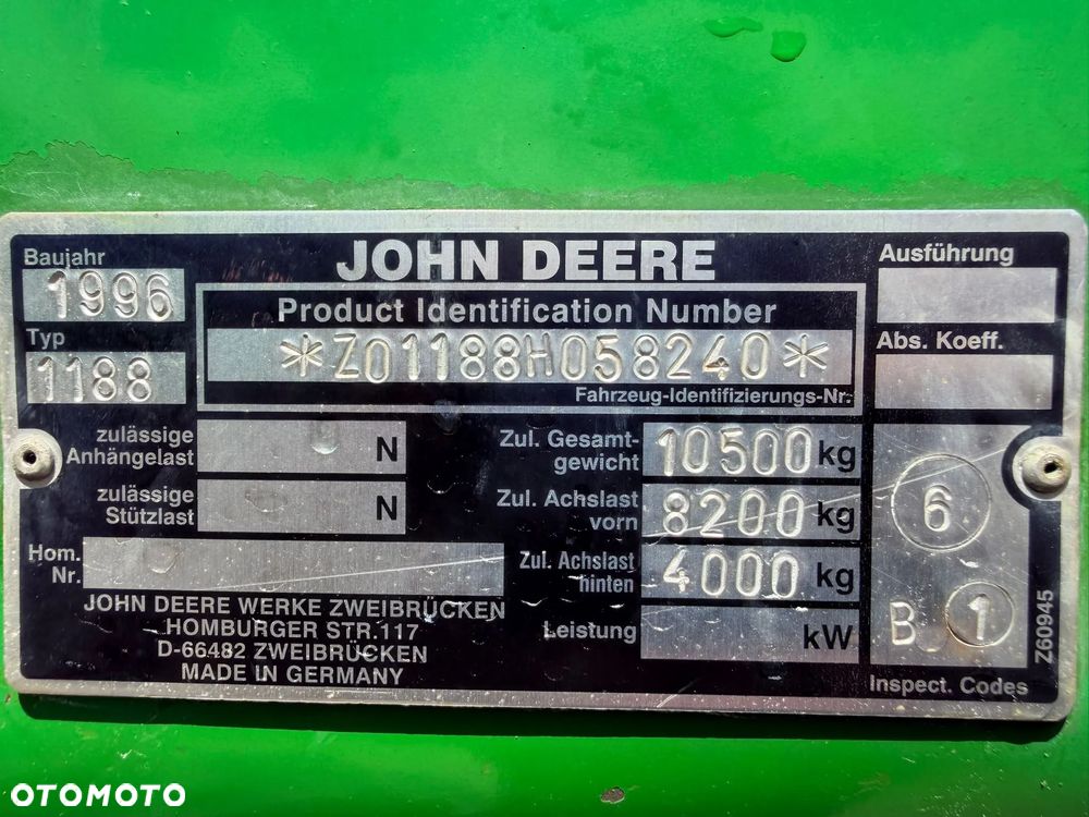 John Deere 1188 SII - 20