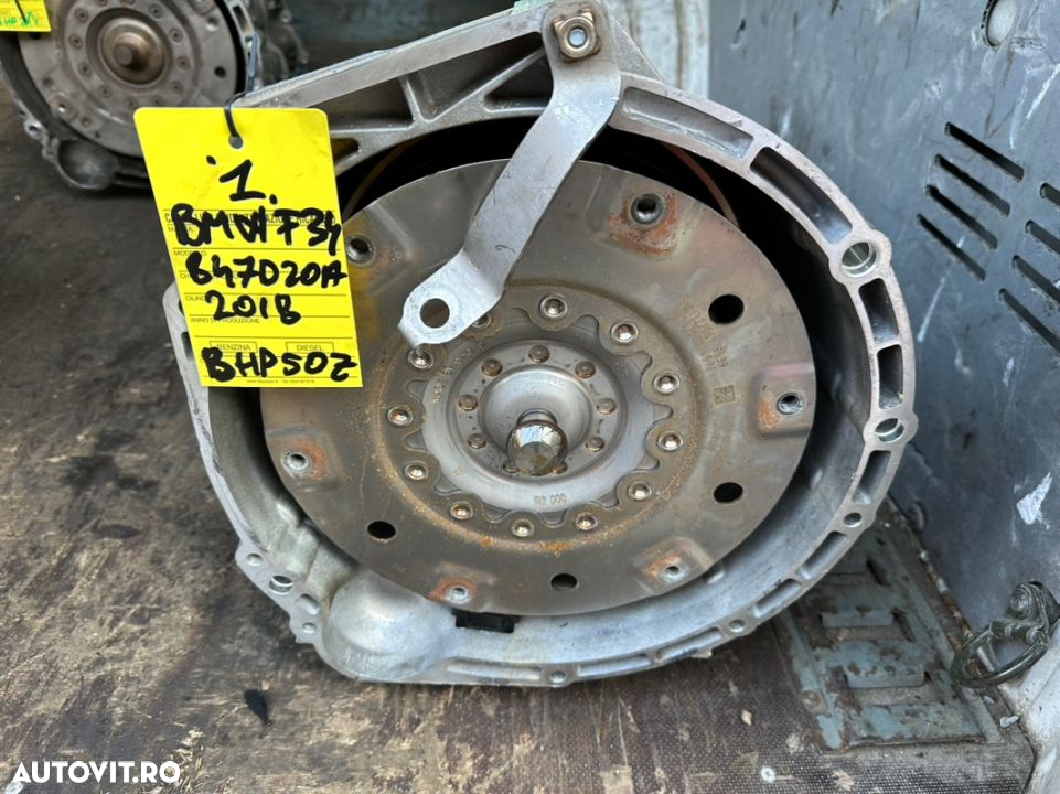 Cutie de viteze automata BMW seria 3 F30 F34 seria 4 tip 8HP50Z motorizare 2.0 tip motor B47D20A cu 30.000 km - 3