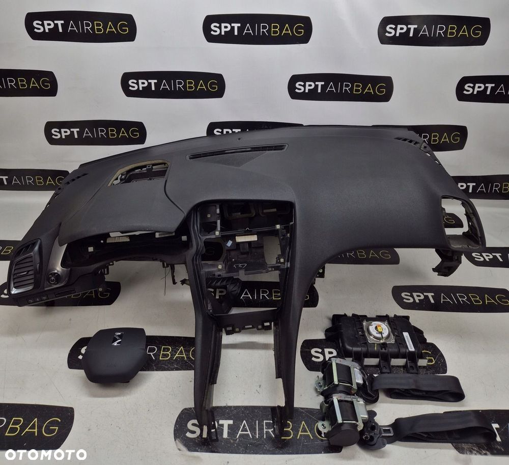 CITROEN DS5 DESKA ROZDZIELCZA KONSOLA KOKPIT PULPIT PODUSZKI AIRBAG AIR BAG PASY KIT SET - 1