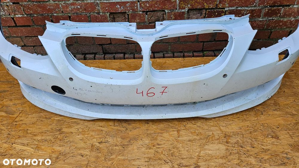 BMW 3 E92 E93 LCI LIFT Zderzak przód Zderzak przedni pod 4x PDC Czujniki parkowania Spryskiwacze Xenon 7227885 Oryginał NIE KLEJONY - 6