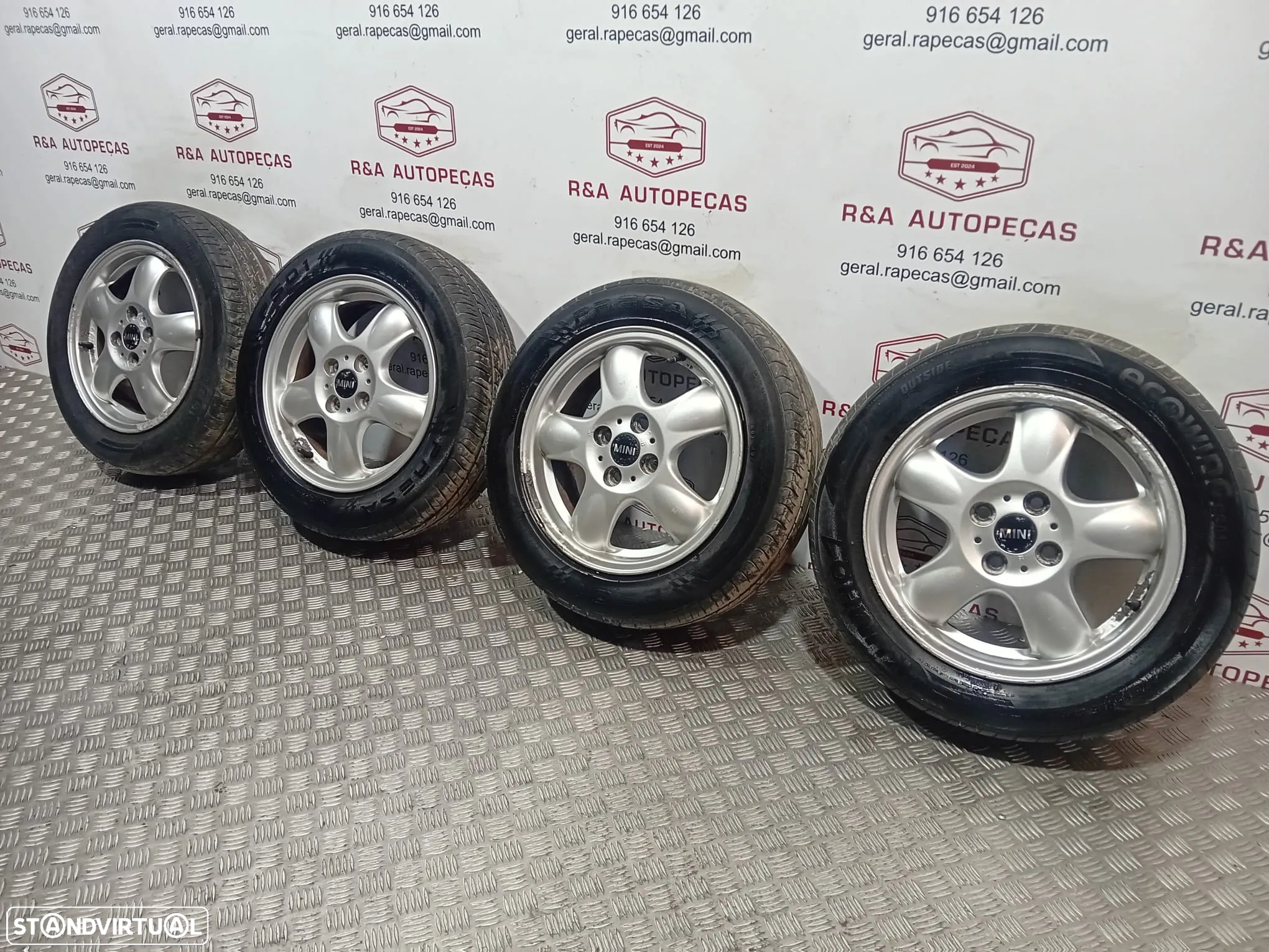 JANTES ORIGINAIS MINI COOPER R50 15 4X100 - 3