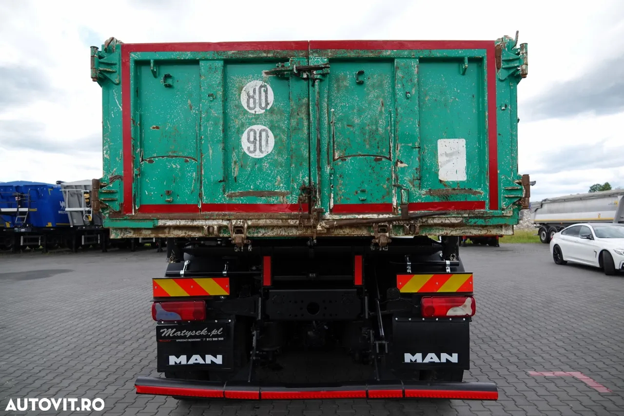 MAN TGS 35.400 / 8X4 / BASCULĂ 2 LATURĂ / HYDROBURT / BORDMATIC / EURO 5 - 18