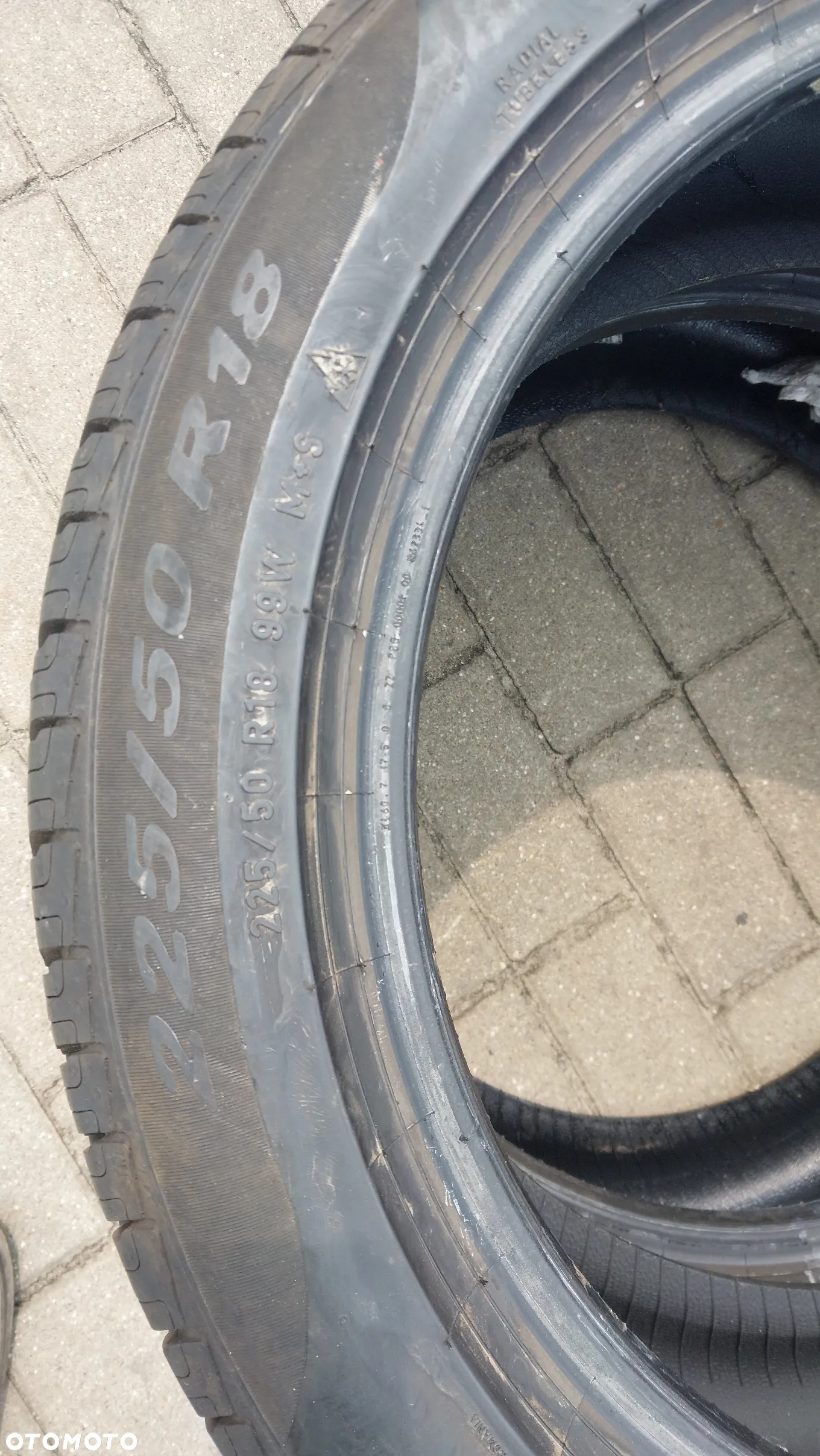 Komplet opon calorocznych PIRELLI 225/50 R18 CINTURATO ALLSEASON+ 99W XL - 7