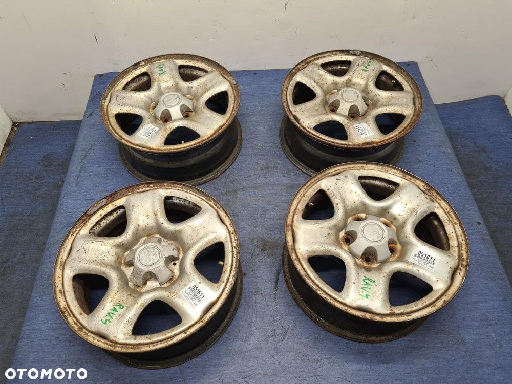 4X FELGI STALOWE R16 6.5J 5x114.3 TOYOTA RAV4 - 1