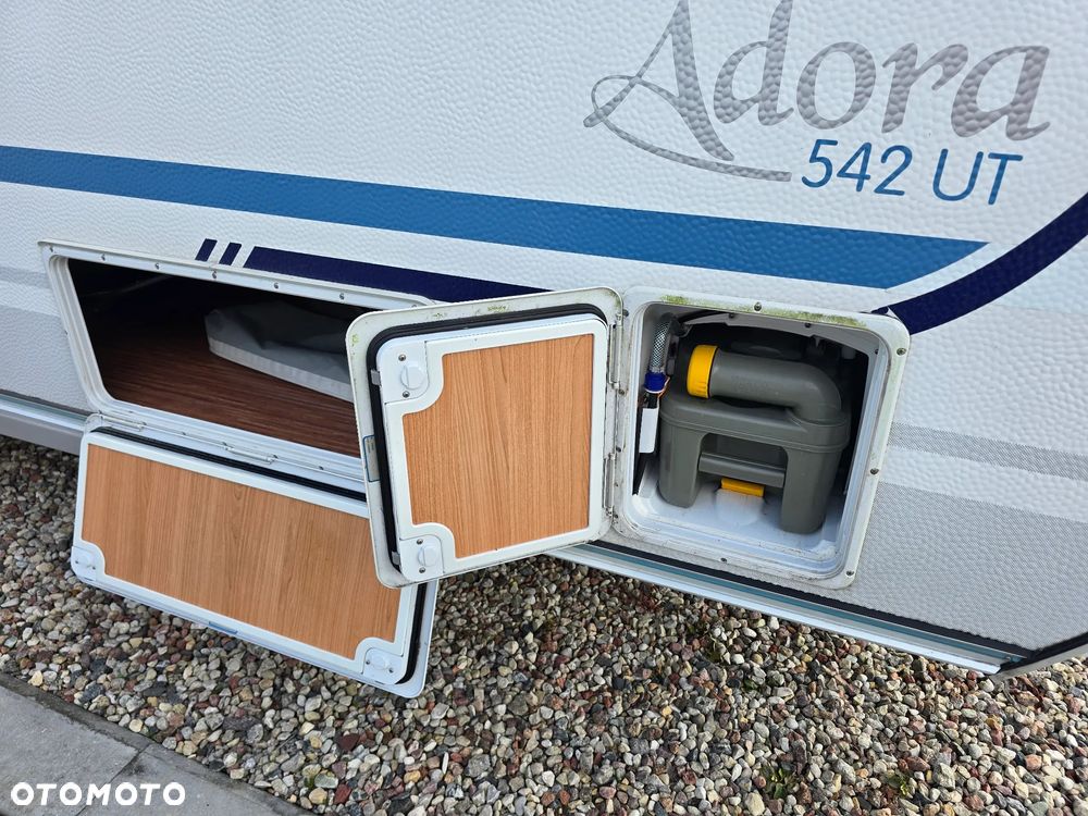 Adria 542 UT duży prysznic WC namiot hobby 560 wlu przyczepa kempingowa DOSTAWA fendt knaus - 21