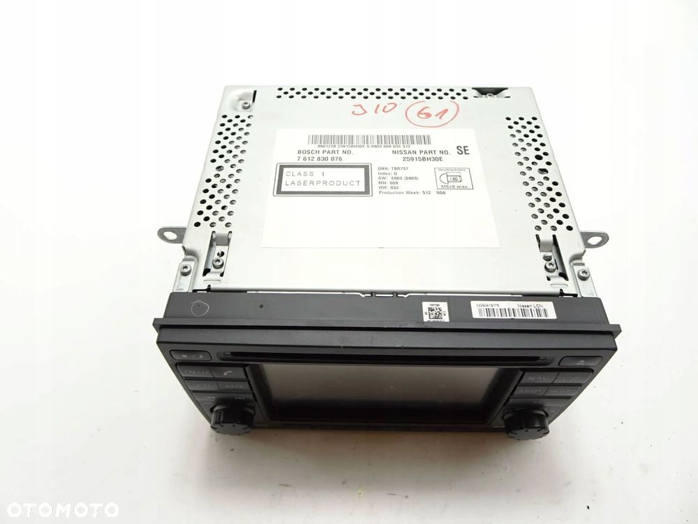 radio cd nawigacja nissan qashqai j10 lift - 2