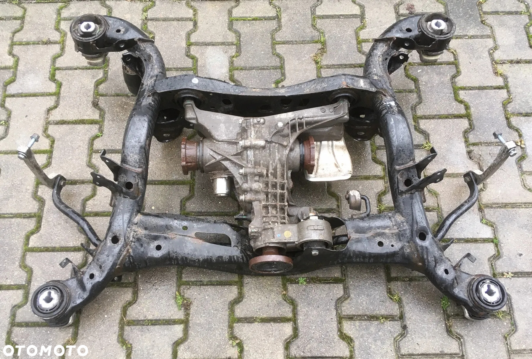 Audi Q5 80A kołyska sanki wózek zawieszenie tył - 2