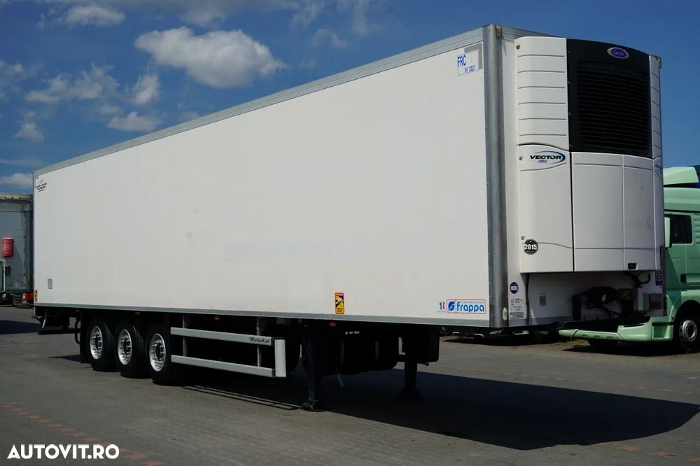 LeciTrailer CAMION FRIGORIFER / TRANSPORT VECTOR 1350 / AXĂ RIDICATĂ / AXE SAF - 7