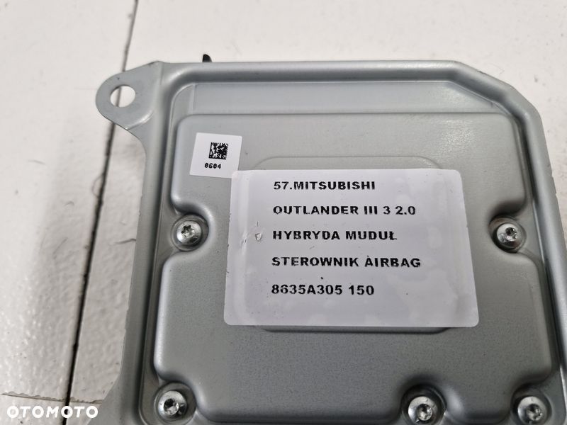 mitsubishi outlander iii 3 2.0 hybryda moduł sterownik airbag 8635a305 - 7