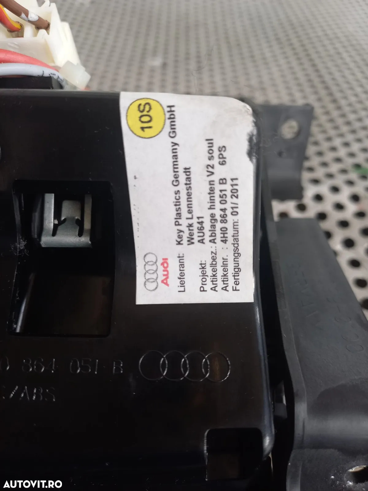Priza Bricheta Spate Cotiera Audi A8 4H D4 An 2010-2011-2012-2013-2014-2015-2016-2017 Dezmembrez Au - 9