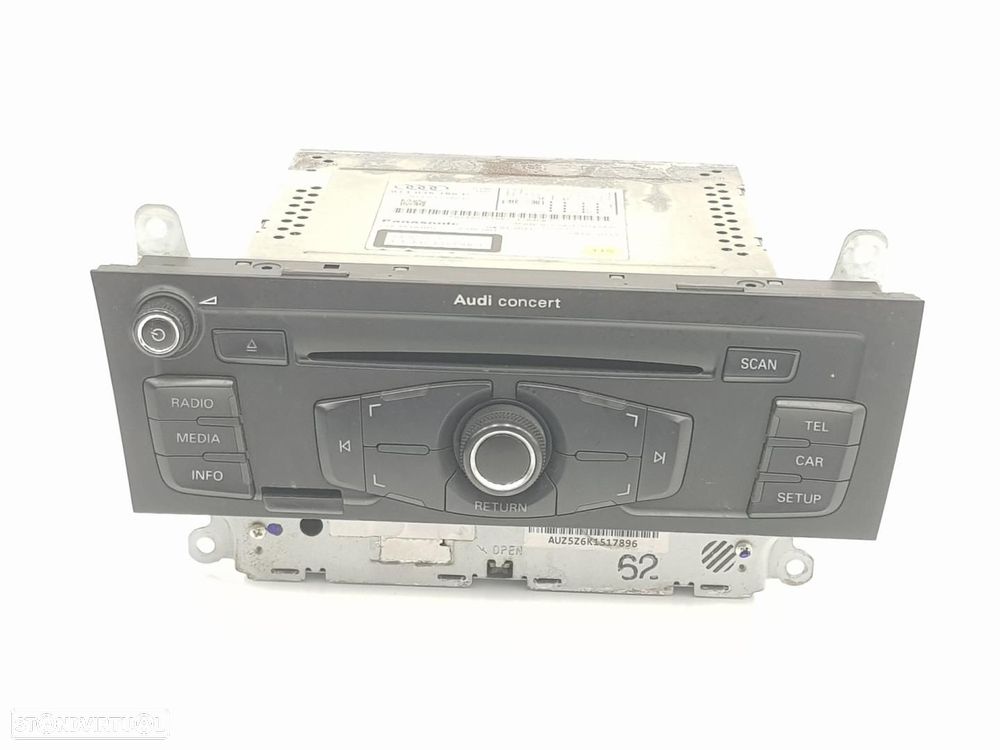SISTEMA DE ÁUDIO RÁDIO CD AUDI A4 AVANT 8K5 - 1