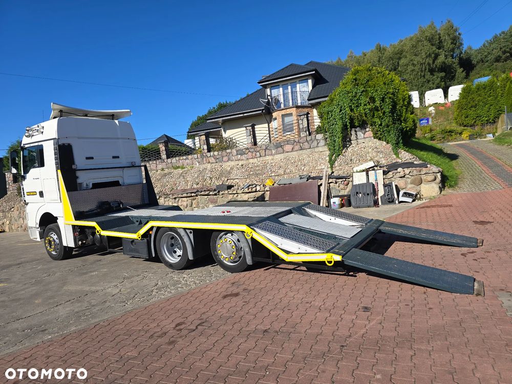 MAN tgx 25-440 6x2 laweta wciągarka całość na poduszkach - 4