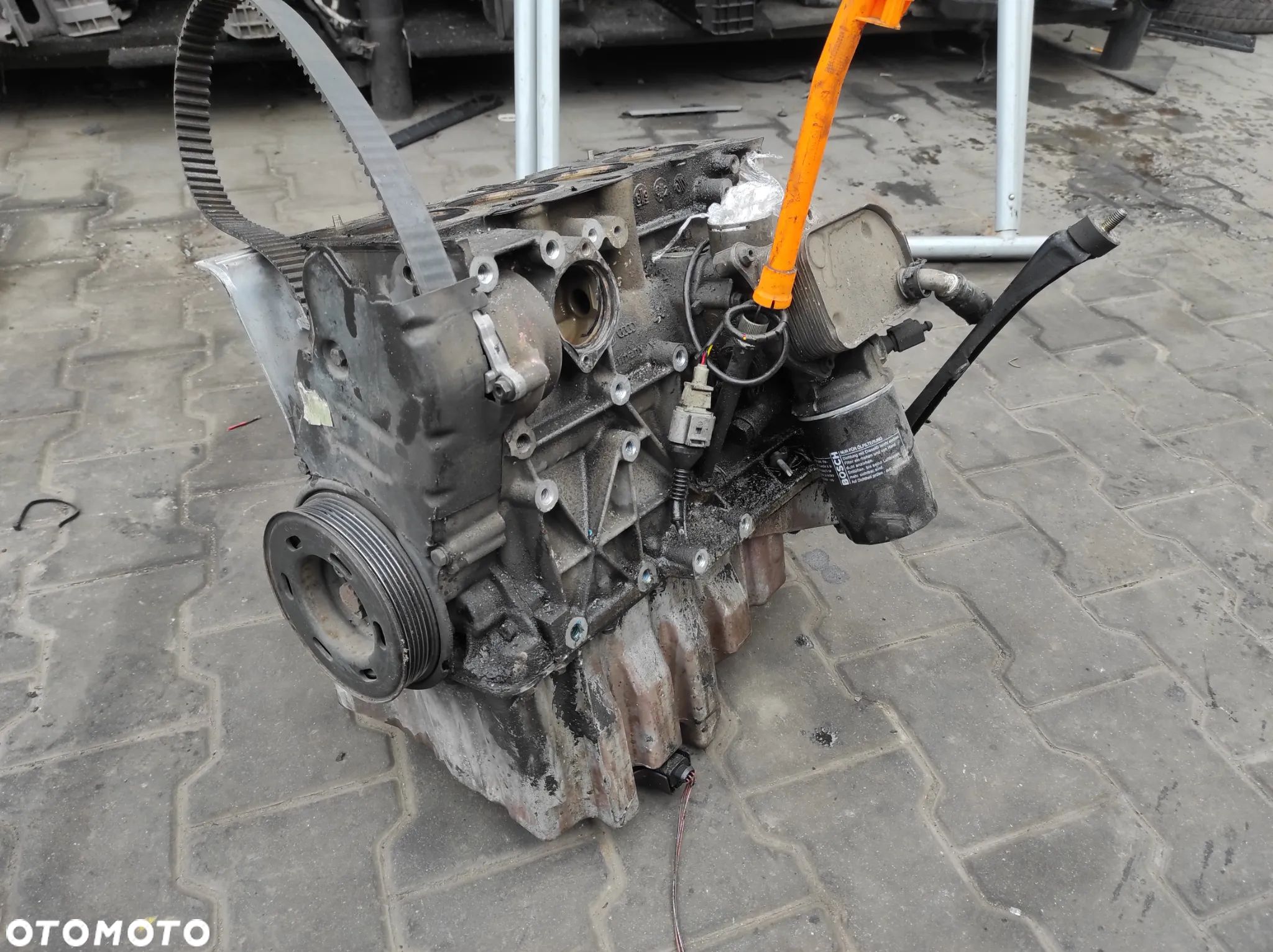 DÓŁ SILNIKA BLOK SŁUPEK 2.0 ALT 20V 130KM BENZYNA AUDI VW SEAT SKODA WYSYŁKA !!!. - 1