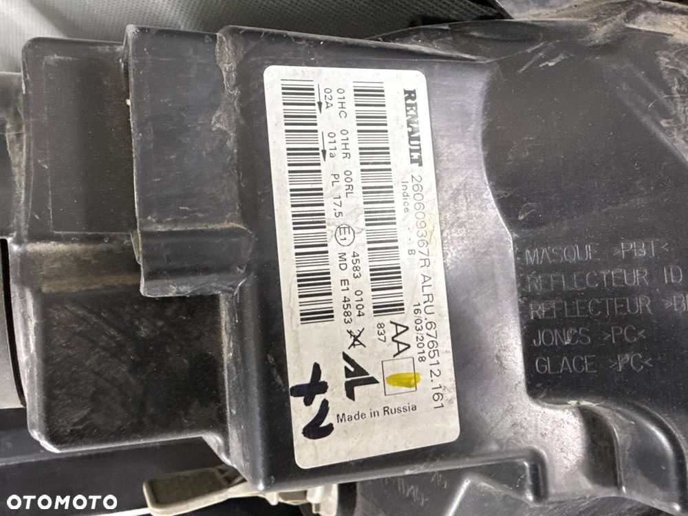 Lampa przednia lewa prawa Dacia Daster II 2 - 6