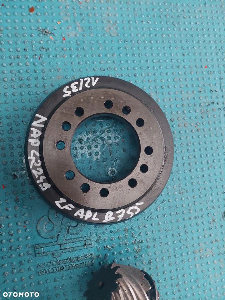 Koło talerzowe, wałek ataku Most ZF APL B755 Liebherr Cat 4472077017 [12/35, P-29F, Sz-12][NAP 42249] - 11