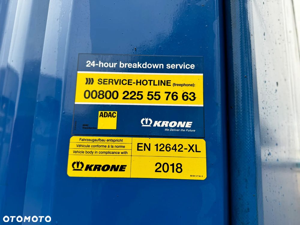 Krone SD Firanka Certyfikat XL, Dach podnoszony - 29