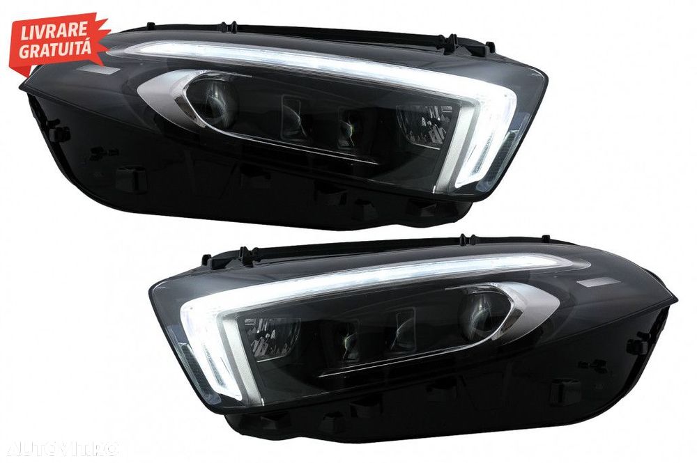 Faruri Full LED Mercedes A-Class W177 V177 (2018-2022) Conversie de la - 1
