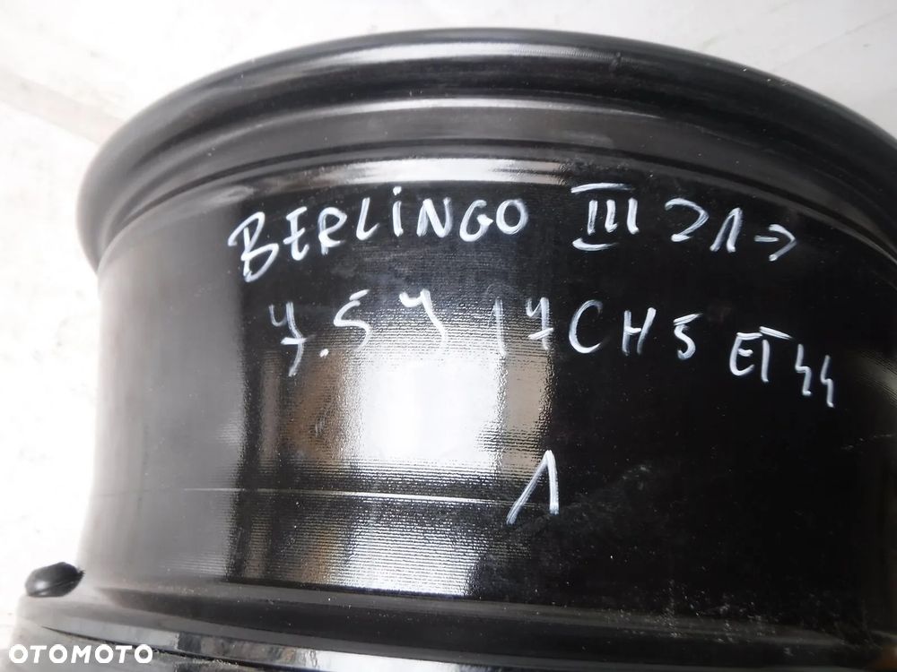 astra L berlingo partner 308 felga aluminiowa r17 7,5j et44 - 7