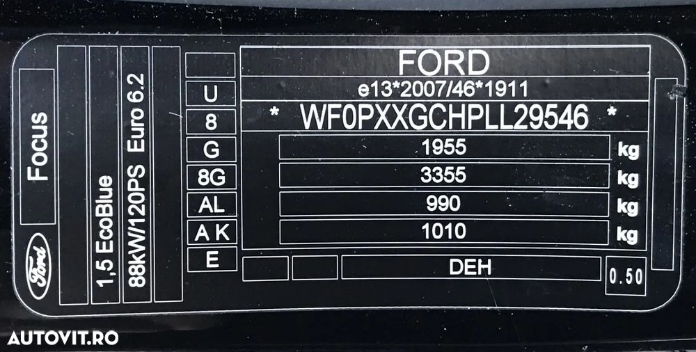 Ford Focus 1.5 EcoBlue Titanium X - 8