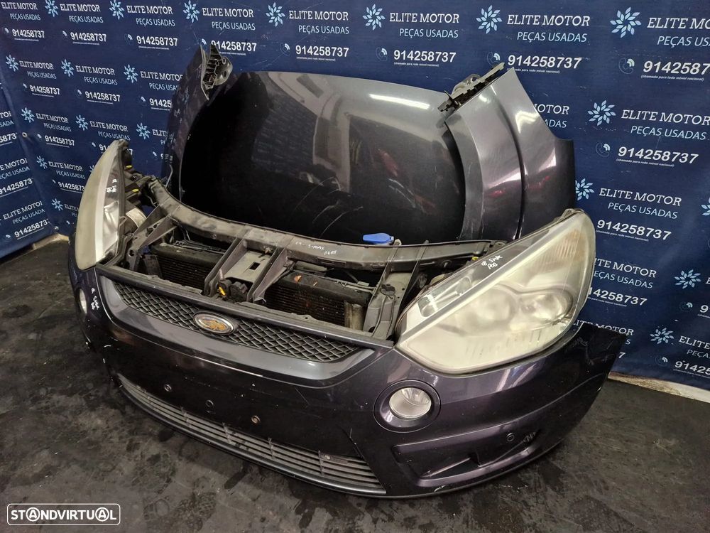 Frente completa usada FORD S-MAX 2.0 TDCI capot parachoques oticas guardalamas - 1