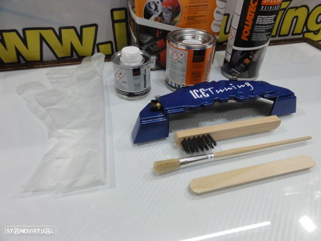 Tinta alta temperatura Foliatec, Azul BMW M performance metálico, para bombas / pinças de travão - 2