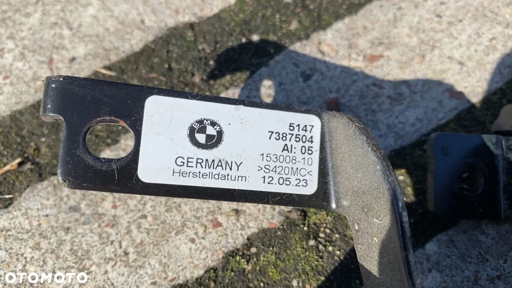BMW G31 MOCOWANIE SIATKI ODDZIELAJĄCEJ TYŁ PRAWY 7387504 TYŁ LEWY 7387503 KOMPLET - 3