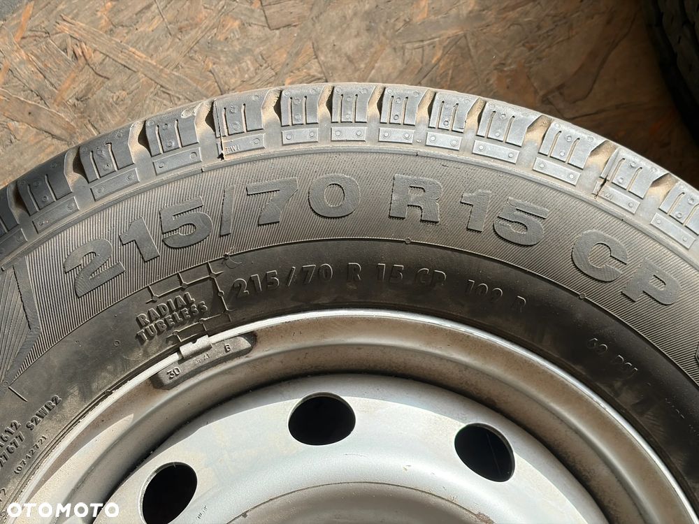 Felgi koła stalowe opony letnie 215/70 R15CP ET68 5x118 Ducato Boxer Jumper Kamper - 8