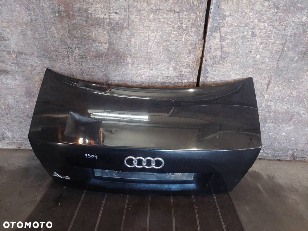 KOMPLETNY TYŁ KLAPA BAGAŻNIKA ZDERZAK TYŁ LAMPY AUDI A4 B6 SEDAN LY9B - 9
