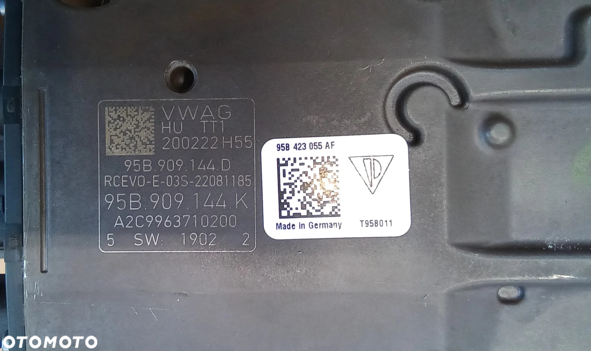PORSCHE MACAN 95B moduł sterownik przekładni 8K0909144Q - 2