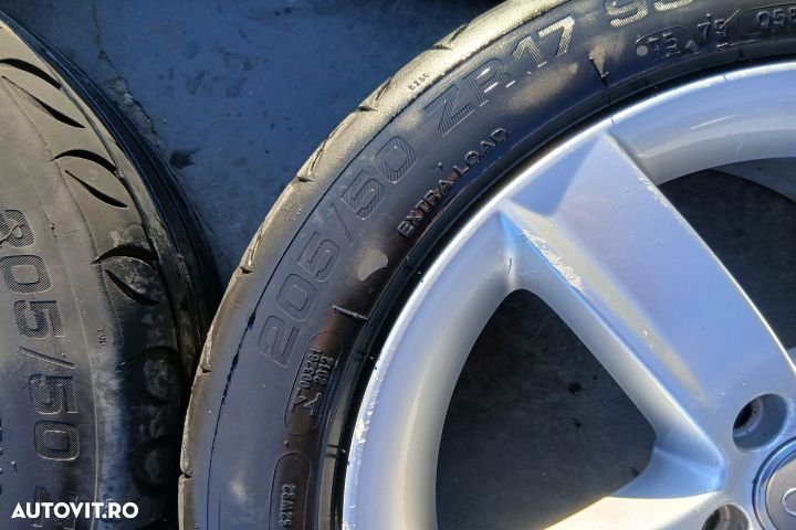 Jante aliaj cu anvelope 17 - set 8K0071497 7JX17H2 ET46 205/50 R17 8K - 4
