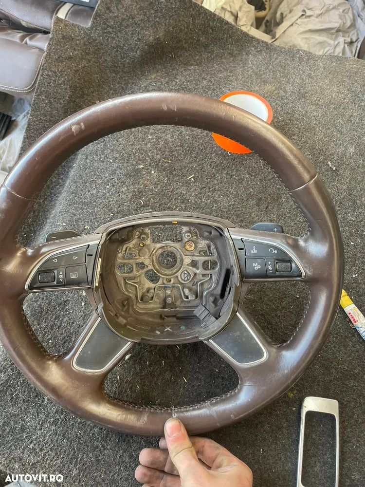 Volan cu comenzi si padele Audi A8 D4 4H 2010-2016 - 3