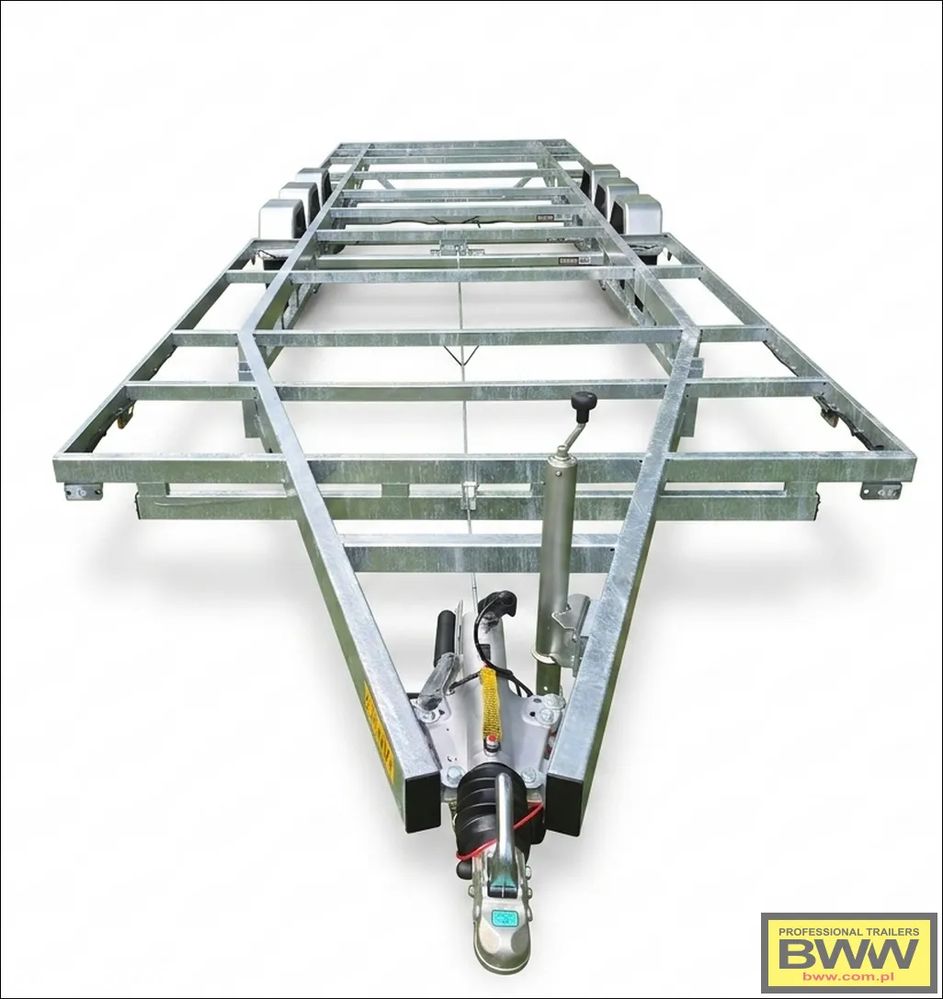 BWW Nowa przyczepa platforma 7,2m DMC do 3,5t. podwozie pod domek mobilny Tiny house - 2